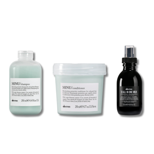 Minu Bundle: Shine & Protection for Color-Treated Hair