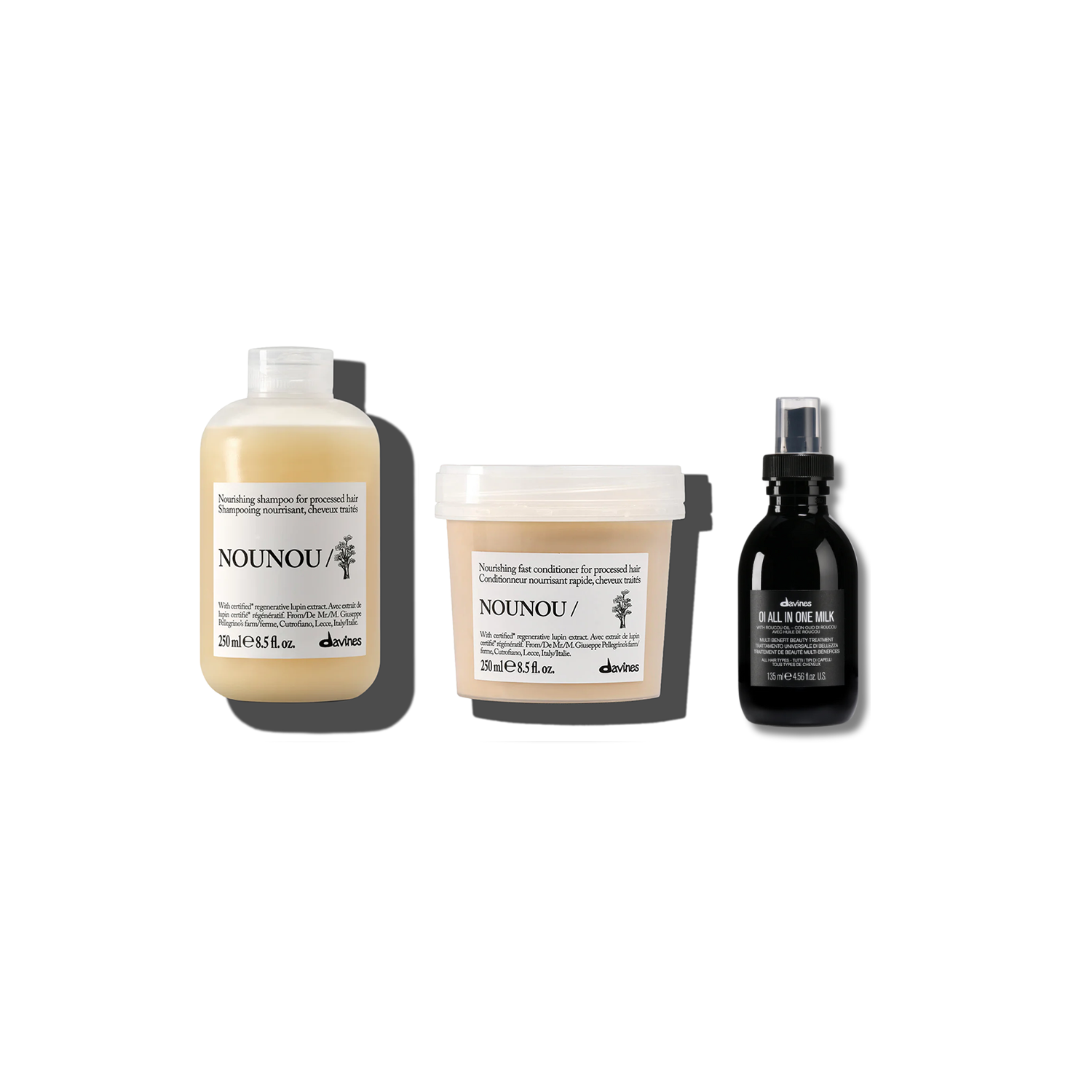 Nounou Bundle: Deep Nourishment for Damaged Hair
